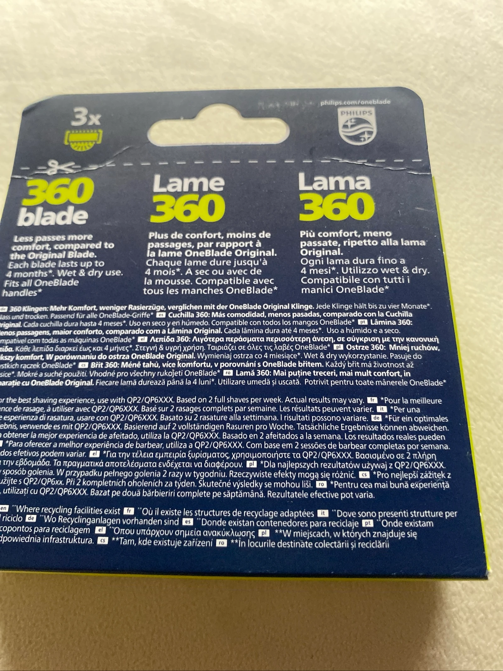 Procurando por barbeador, Philips, Brown, preto, três 360 preto – photo 2
